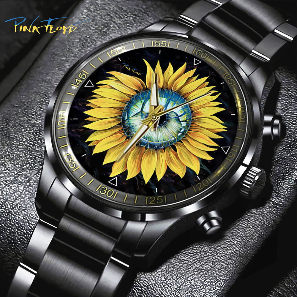 Pink Floyd Black Stainless Steel Watch - GNE 697