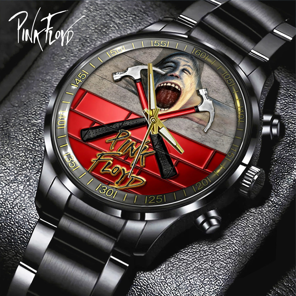 Pink Floyd Black Stainless Steel Watch - GNE8063