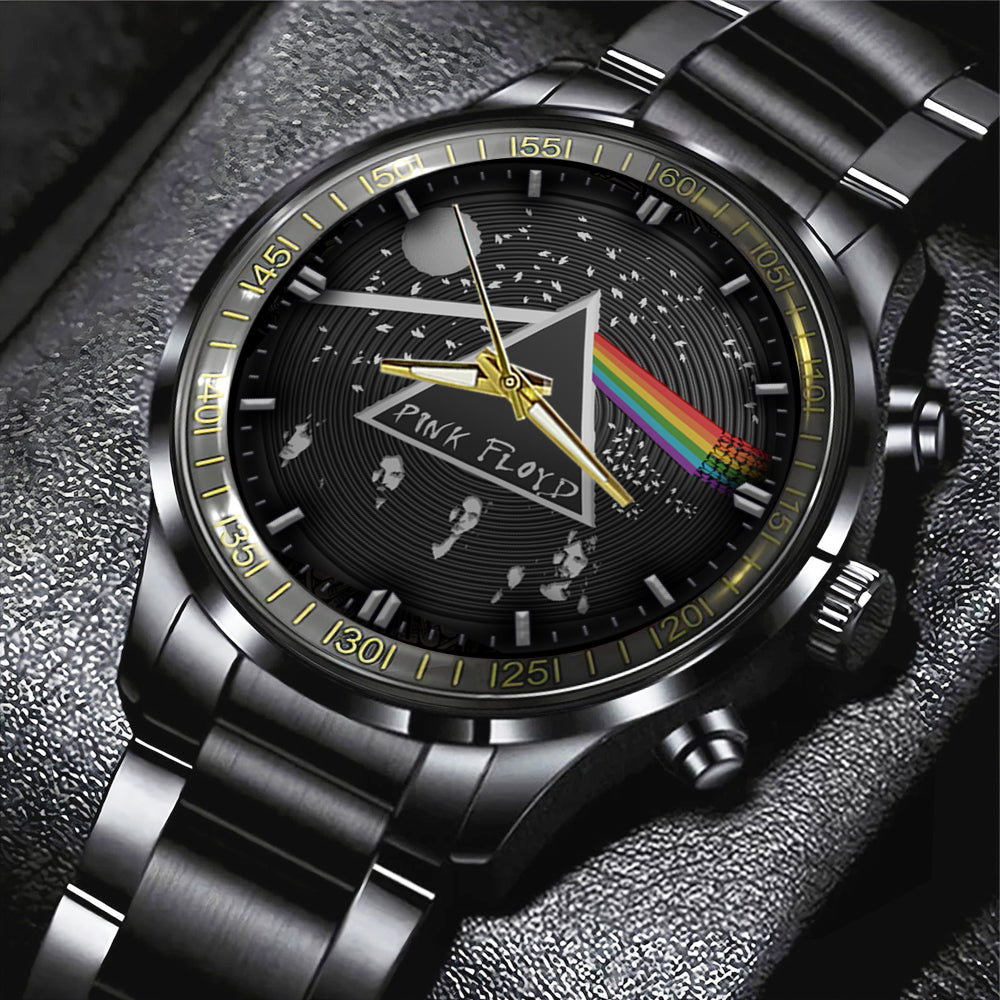 Pink Floyd Black Stainless Steel Watch - GNE 902