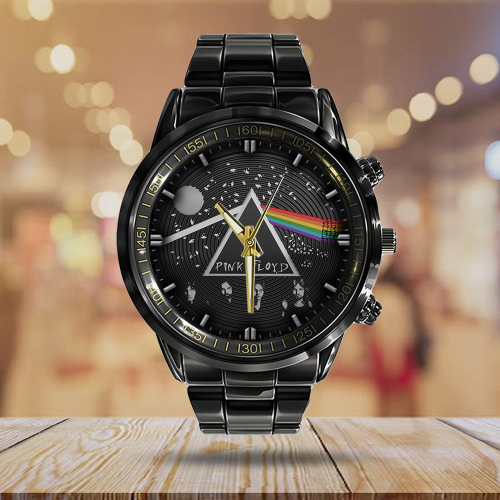 Pink Floyd Black Stainless Steel Watch - GNE 902