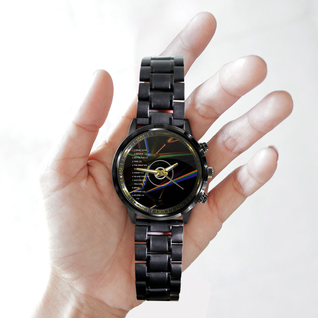 Pink Floyd Black Stainless Steel Watch - TANTN24873