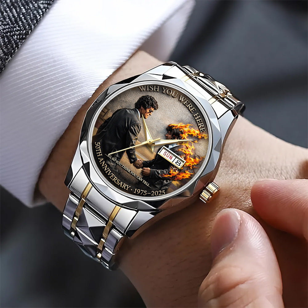 Pink Floyd 60th Anniversary Alloy Luxury Quartz Watch - TANTN19758