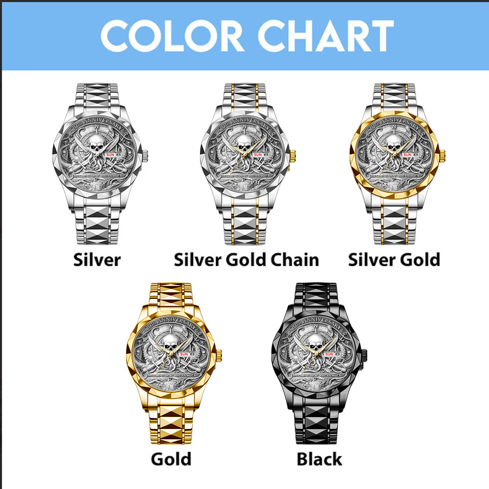 Pirates of the Caribbean 20th Anniversary Alloy Luxury Quartz Watch - TANTN20024