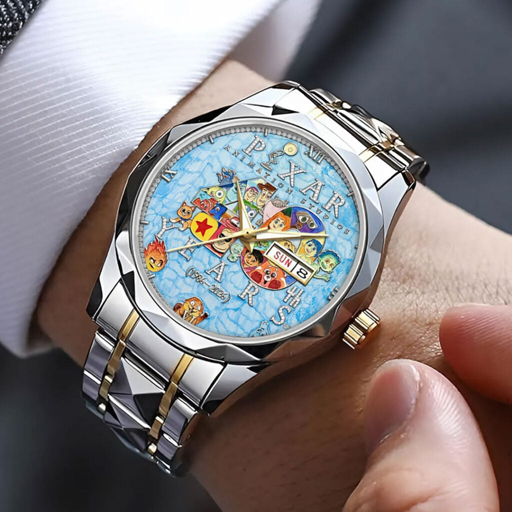 Pixar Animation Studios 40th Anniversary Alloy Luxury Quartz Watch - TMTHU3791