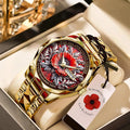 Poppy Remembrance Military Alloy Luxury Quartz Watch - TANTN18439