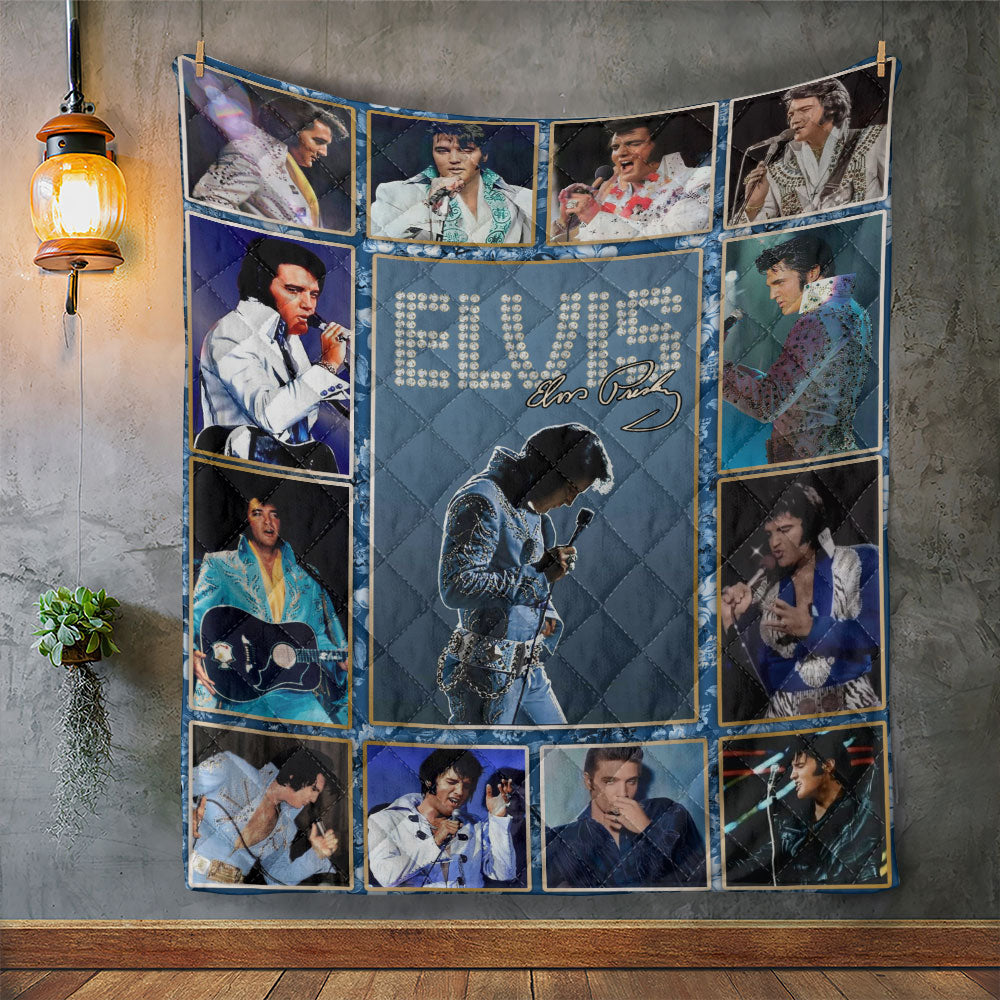 Elvis Presley Quilt Blanket – TMTHU445