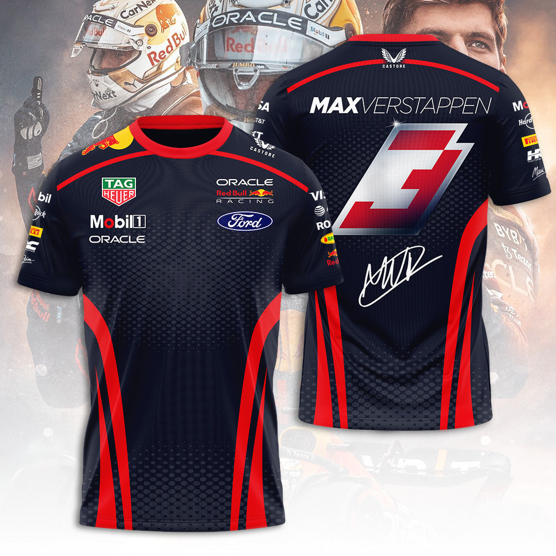 Red Bull Racing x Max Verstappen 3D Apparel – TANTN19511
