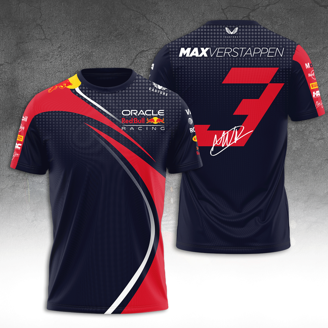 Red Bull Racing x Max Verstappen 3D Apparel – TANTN19823