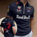 Red Bull Racing x Max Verstappen Zip Polo Shirt – TANTN19750