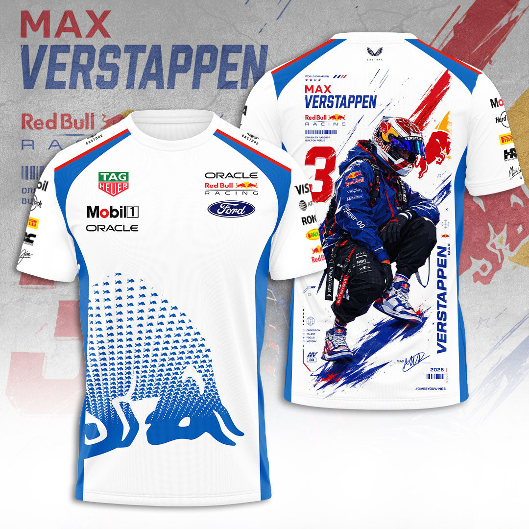 Red Bull Racing x Max Verstappen 3D Apparel – TANTN22948