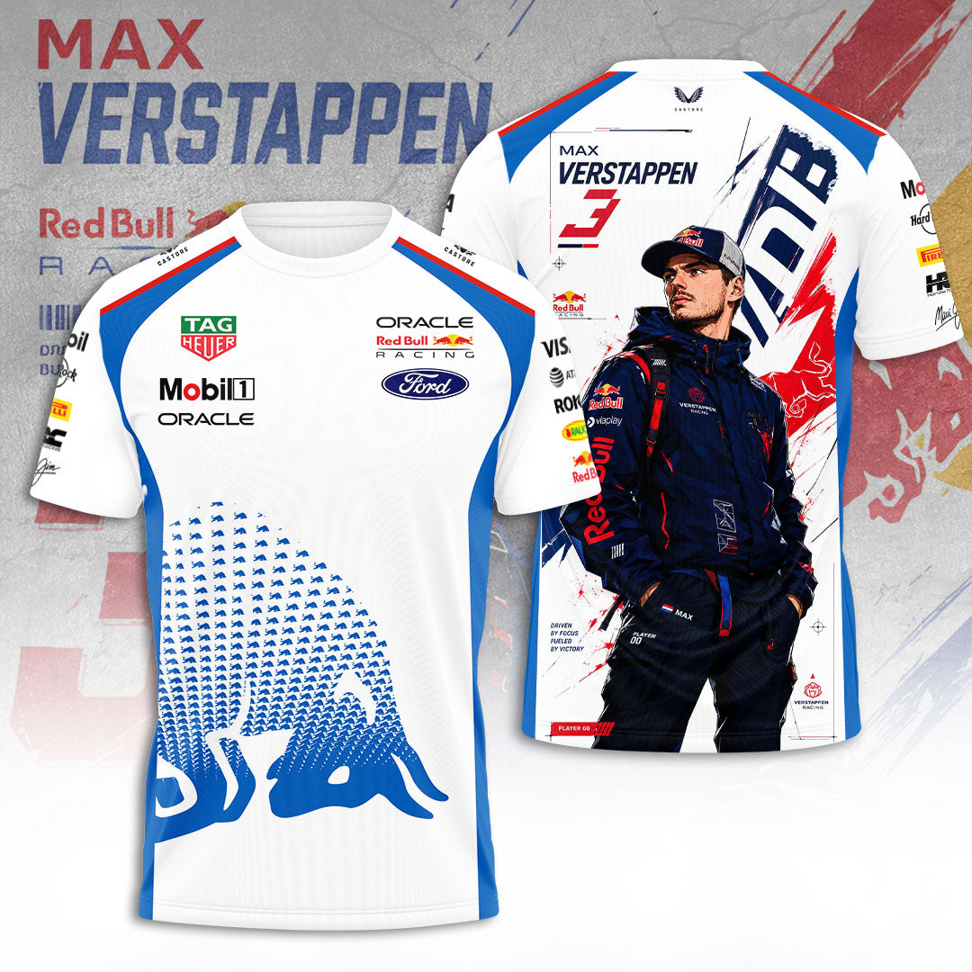 Red Bull Racing x Max Verstappen 3D Apparel – TANTN22958