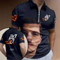 Red Bull Racing x Max Verstappen Zip Polo Shirt – TANTN25098