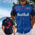 Red Bull Racing x Max Verstappen Short Sleeve Button-Down Shirt – TANTN20806