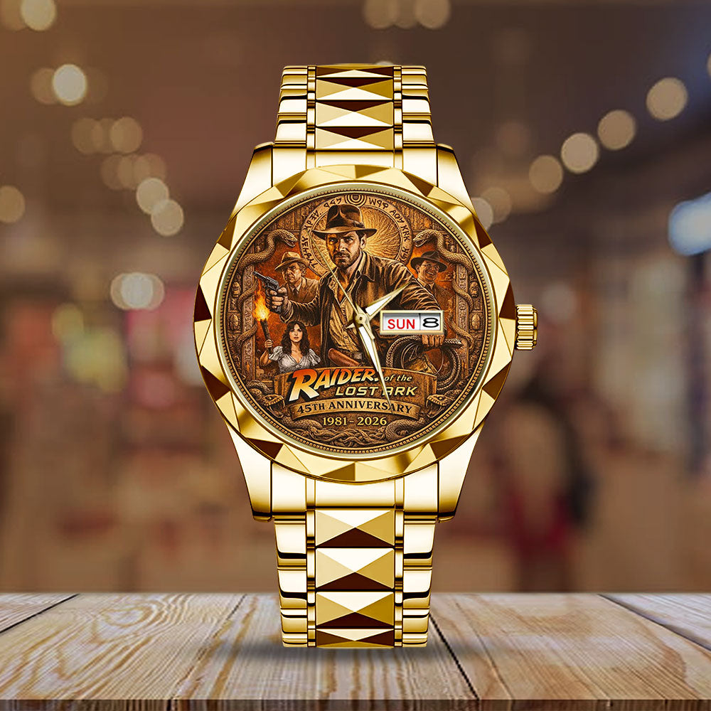 Indiana Jones Raiders of the Lost Ark 45th Anniversary 2026 Alloy Luxury Quartz Watch - TMTHU3330
