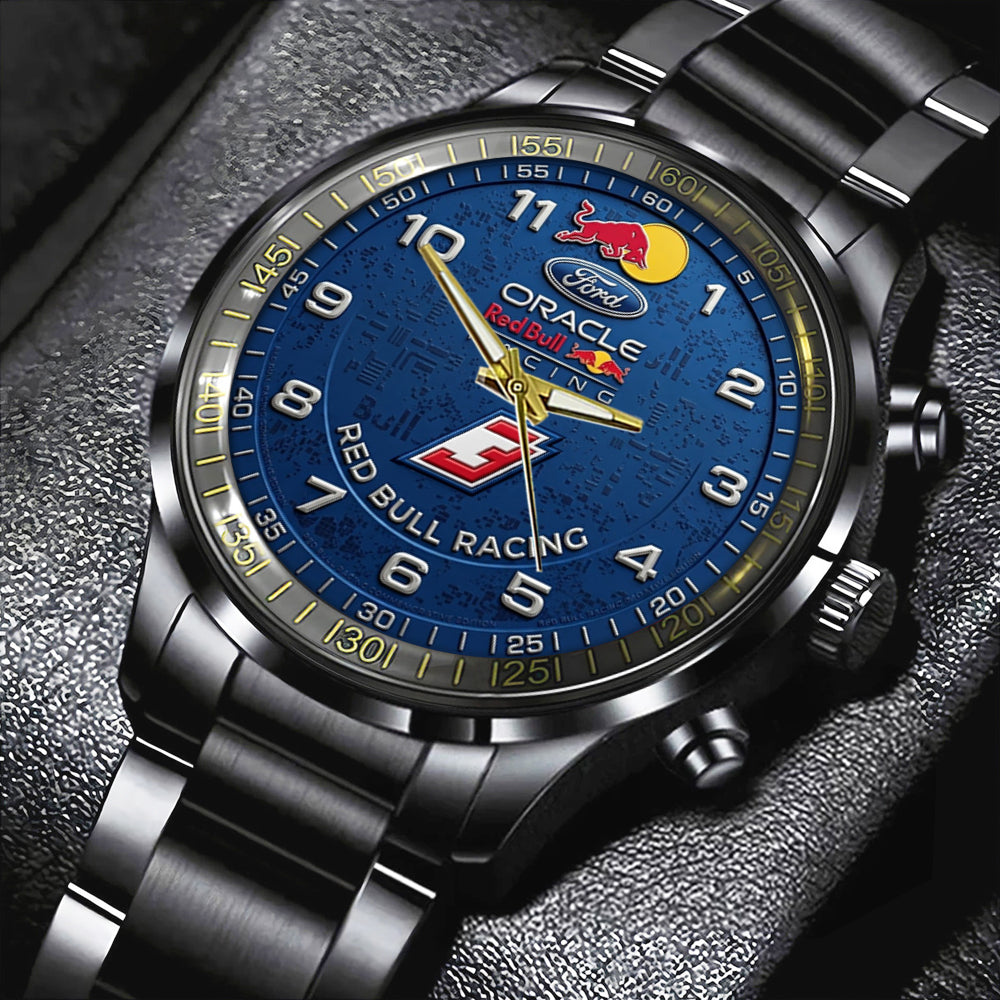 Red Bull Racing 2026 Black Stainless Steel Watch - TMTHU5955