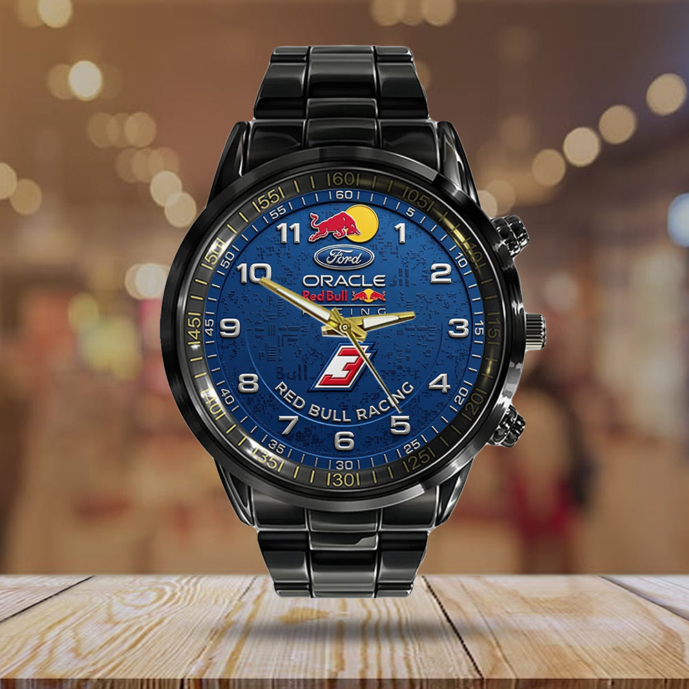 Red Bull Racing 2026 Black Stainless Steel Watch - TMTHU5955
