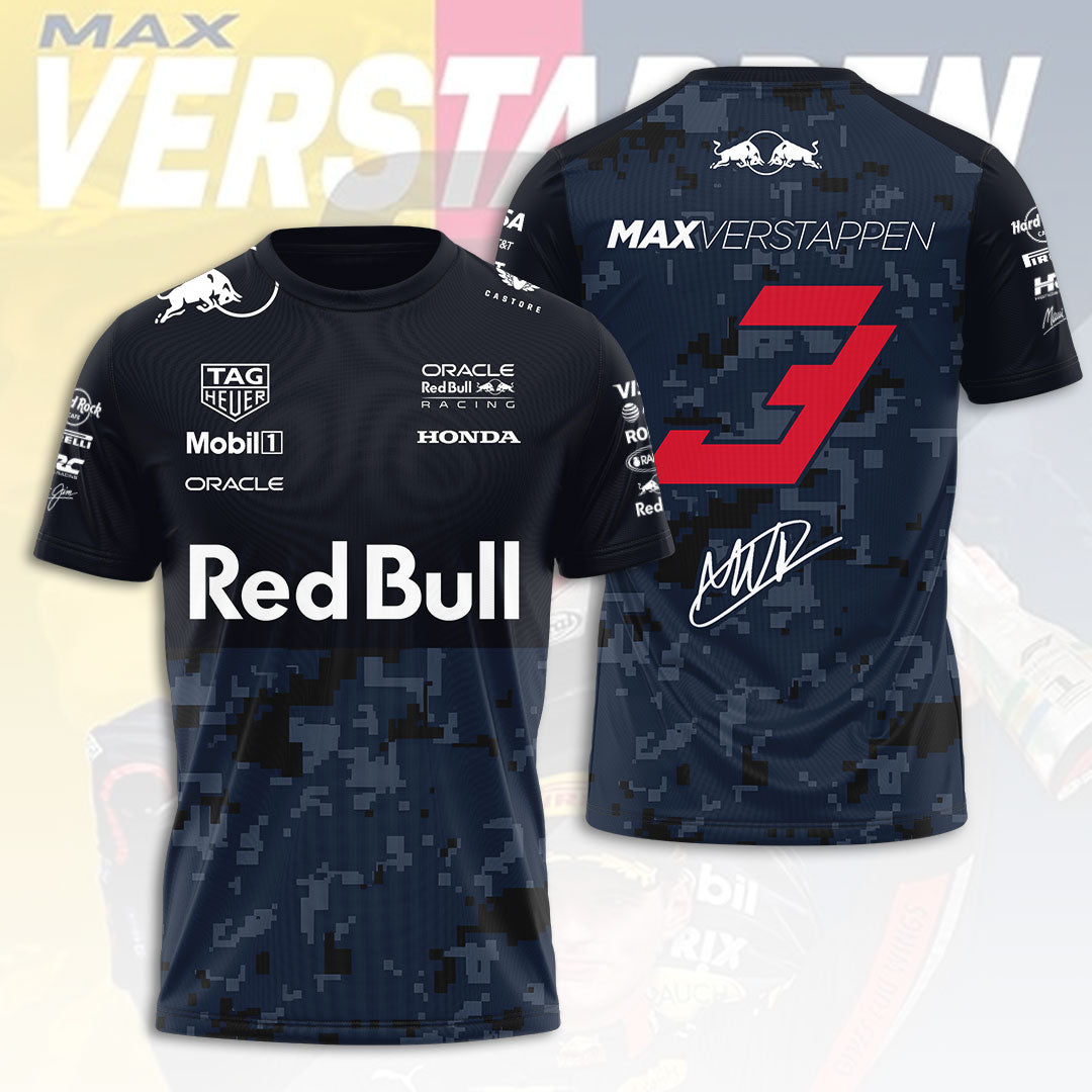 Red Bull Racing x Max Verstappen 3D Apparel – HOATT15471