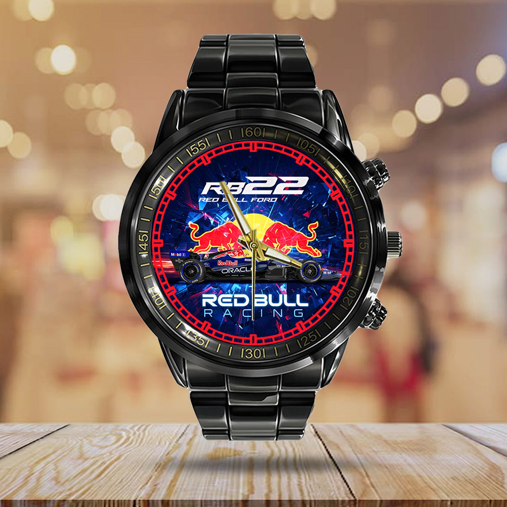 Red Bull Racing 2026 Black Stainless Steel Watch - GNE5725