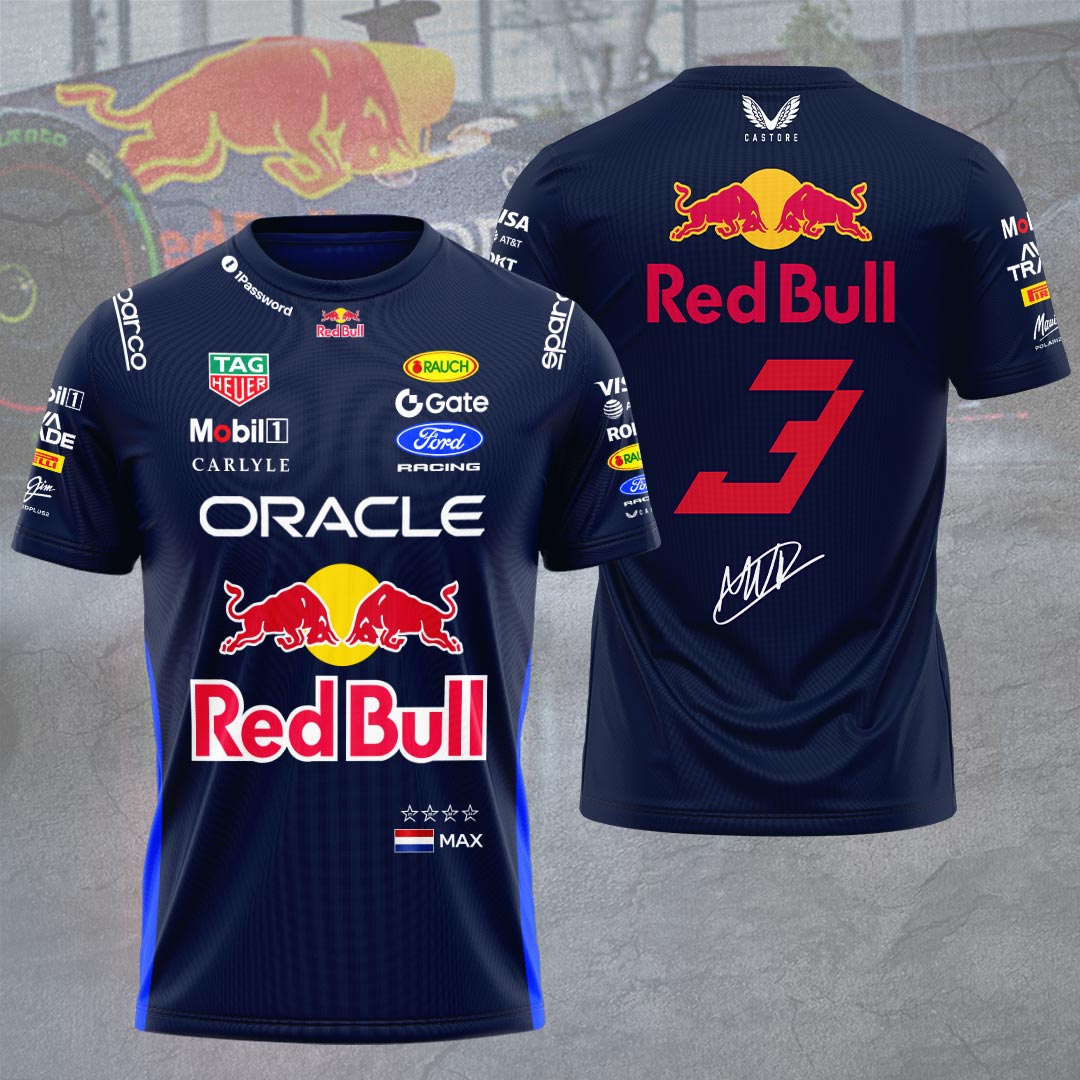 Red Bull Racing x Max Verstappen 2026 3D Apparel – HOATT16044