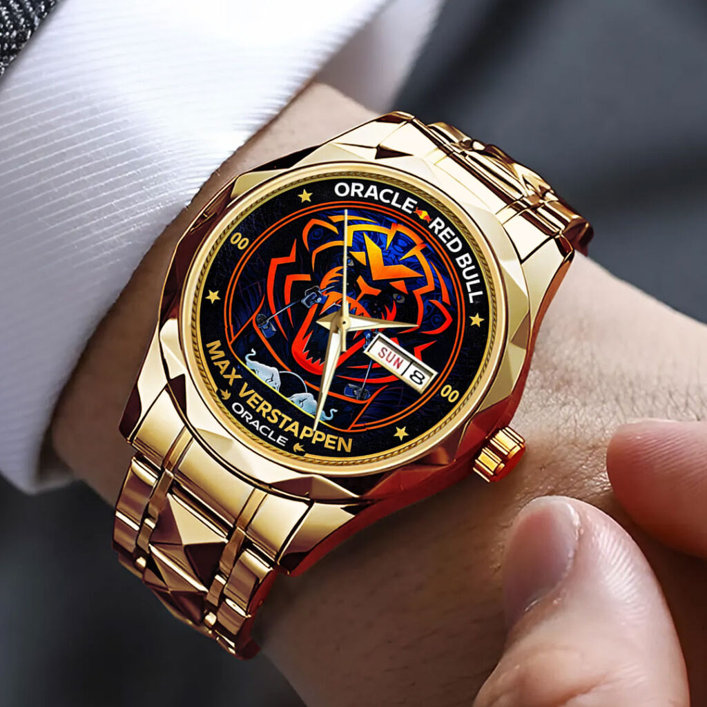 Red Bull Racing x Max Verstappen Alloy Luxury Quartz Watch - TMTHU3198