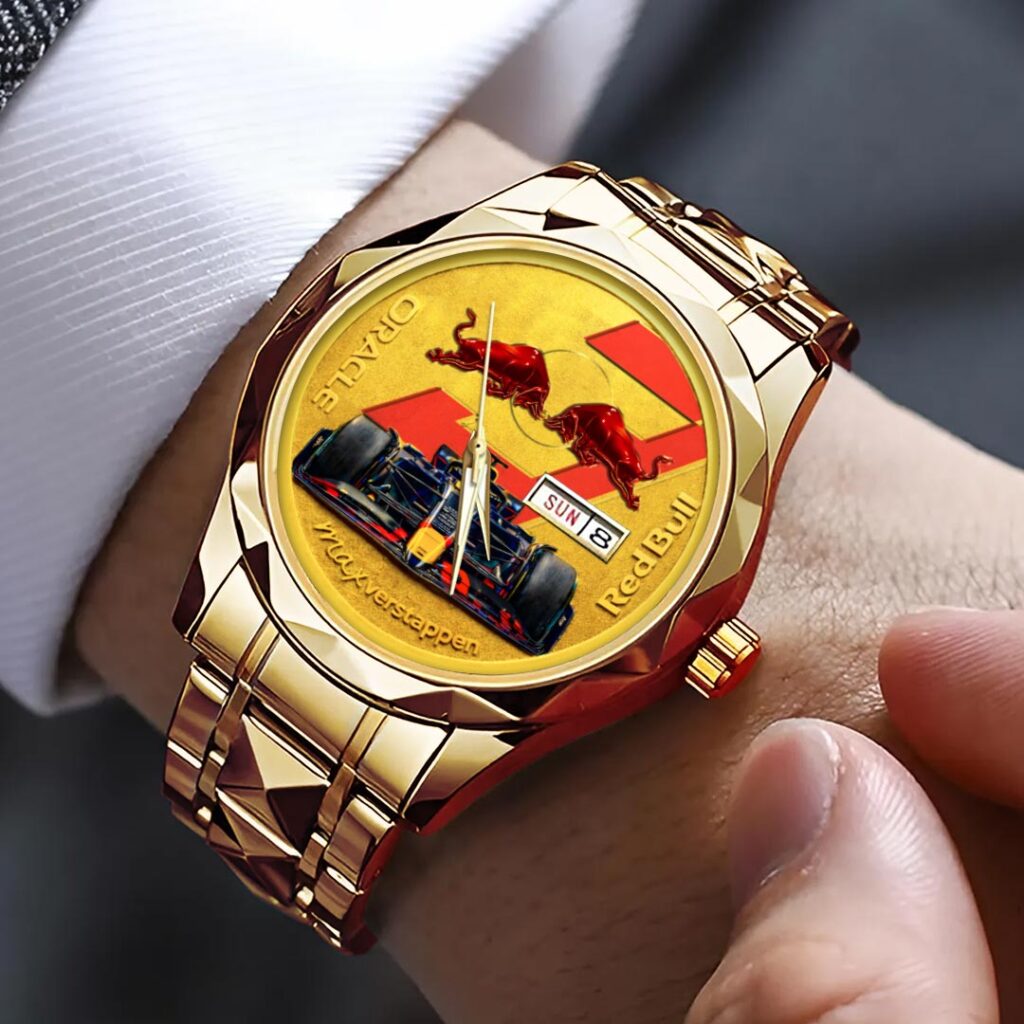 Red Bull Racing x Max Verstappen Alloy Luxury Quartz Watch - GNE4904