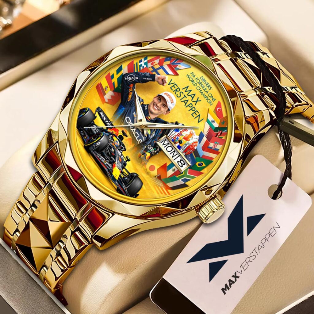 Red Bull Racing x Max Verstappen Alloy Luxury Quartz Watch - GNE4905