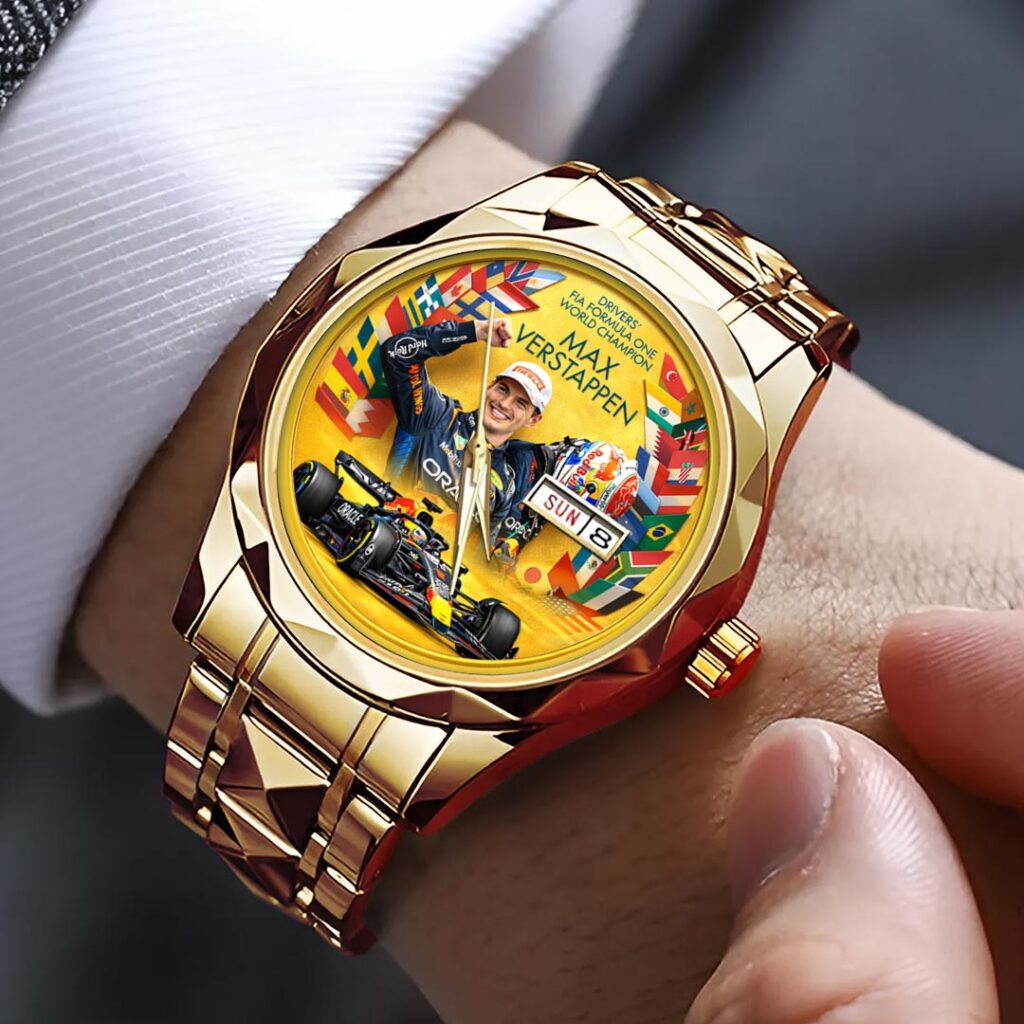 Red Bull Racing x Max Verstappen Alloy Luxury Quartz Watch - GNE4905