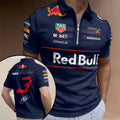 Red Bull Racing x Max Verstappen Zip Polo Shirt – HOATT15427