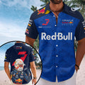 Red Bull Racing x Max Verstappen Short Sleeve Button-Down Shirt – HOATT17732