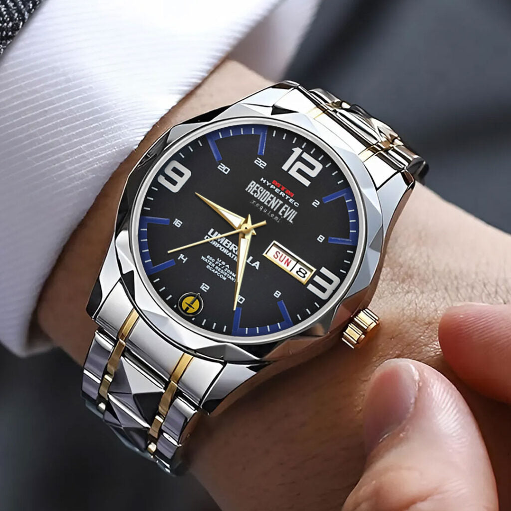 Resident Evil Requiem Alloy Luxury Quartz Watch - TANTN22227