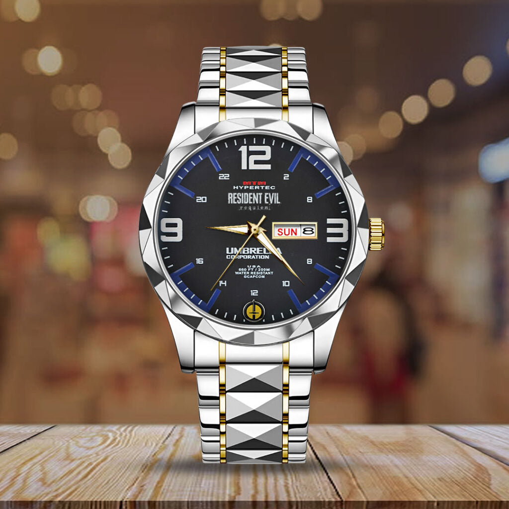 Resident Evil Requiem Alloy Luxury Quartz Watch - TANTN22227