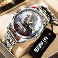 Resident Evil Requiem x Grace Ashcroft Alloy Luxury Quartz Watch - GNE5478