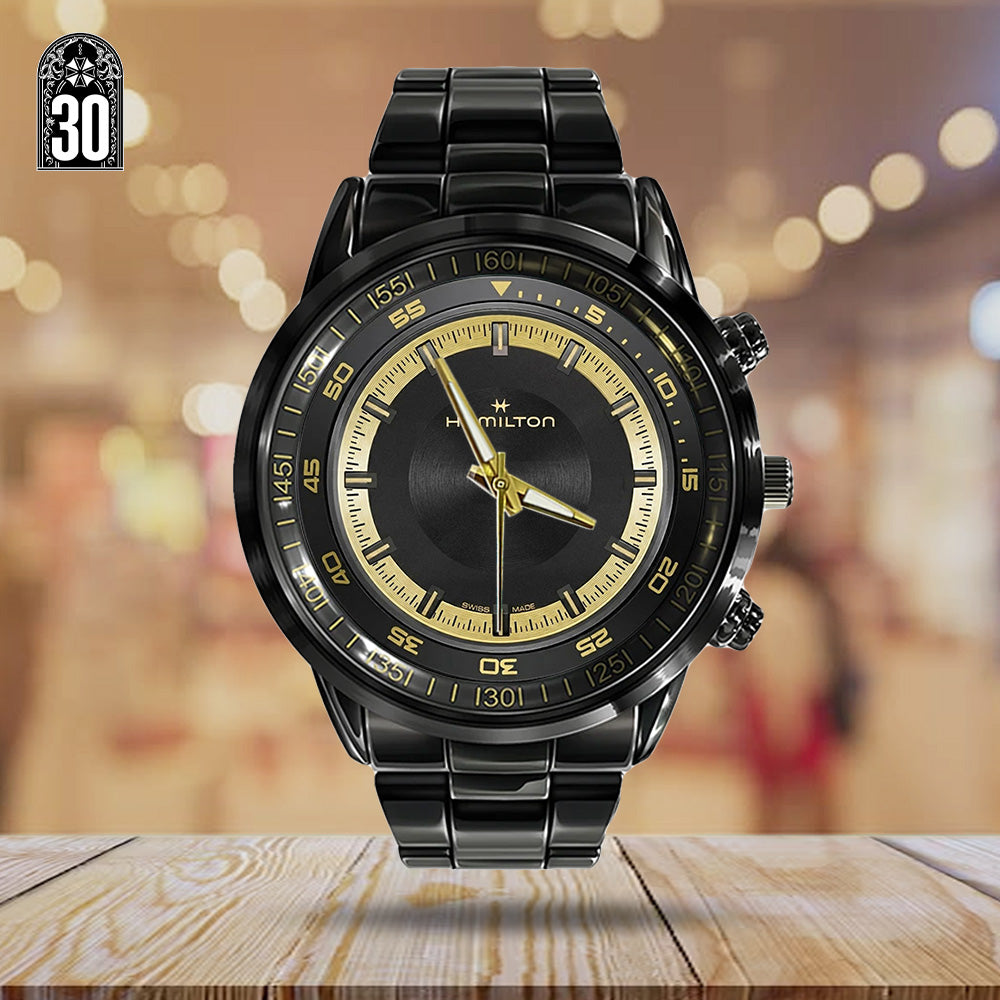 Resident Evil Requiem x Grace Ashcroft Black Stainless Steel Watch - GNE5315
