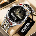 Resident Evil Requiem x Leon Scott Kennedy Alloy Luxury Quartz Watch - GNE5474