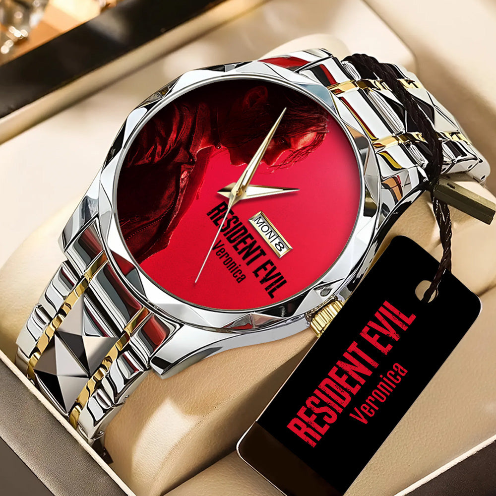 Resident Evil Veronica Alloy Luxury Quartz Watch - GNE6997