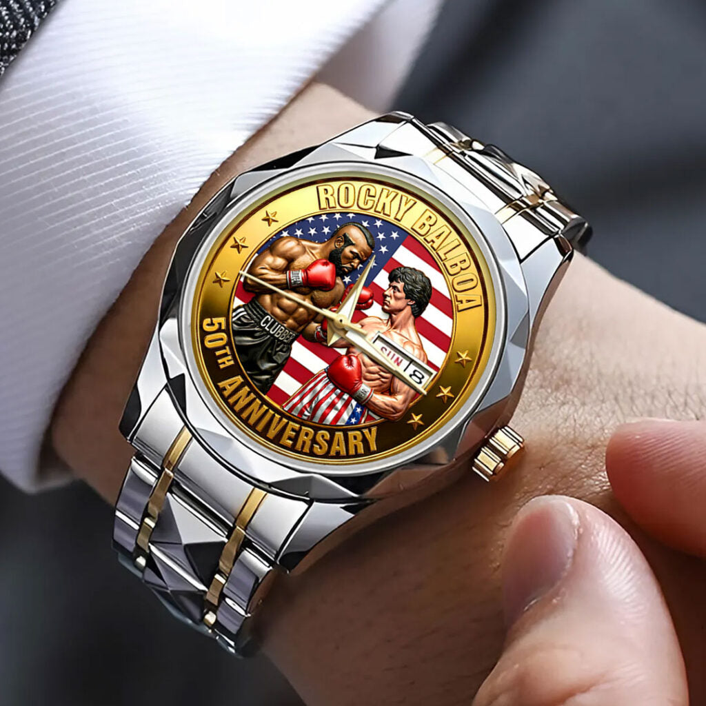 Rocky 50th Anniversary Alloy Luxury Quartz Watch - HOATT15555