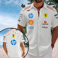Scuderia Ferrari Monza Grand Prix 2026 Short Sleeve Button-Down Shirt – TANTN25298
