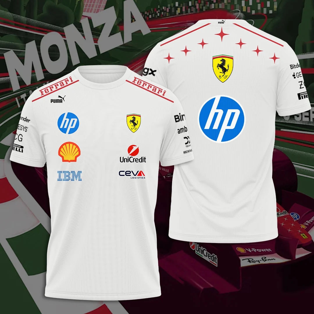 Scuderia Ferrari Monza Grand Prix 2026 3D Apparel – TANTN25296