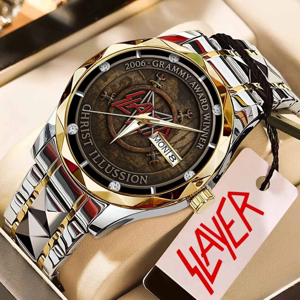 Slayer Alloy Luxury Quartz Watch - TMTHU531