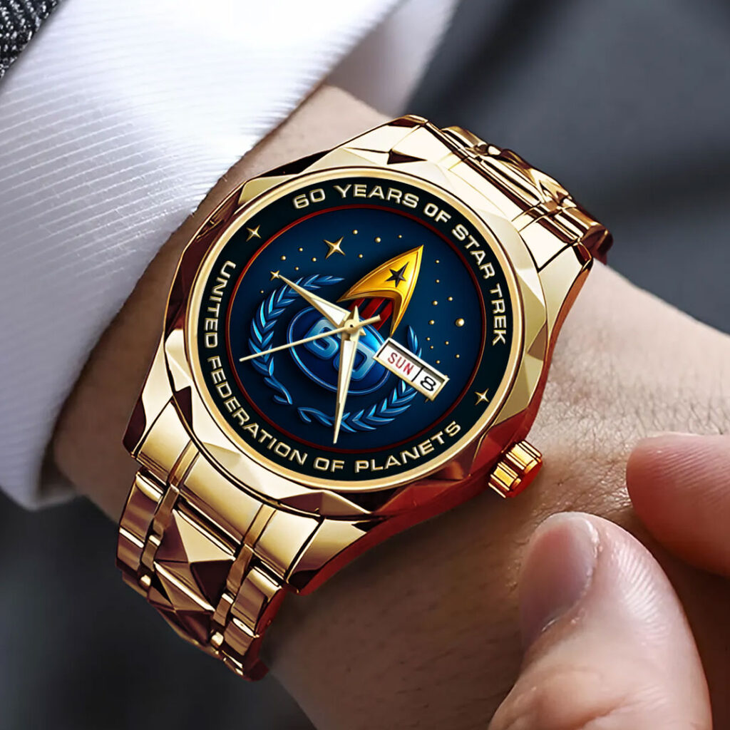 Star Trek 60th Anniversary Alloy Luxury Quartz Watch - TMTHU1472