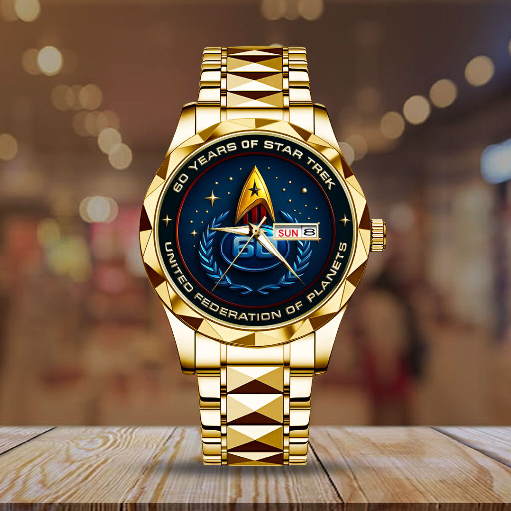 Star Trek 60th Anniversary Alloy Luxury Quartz Watch - TMTHU1472