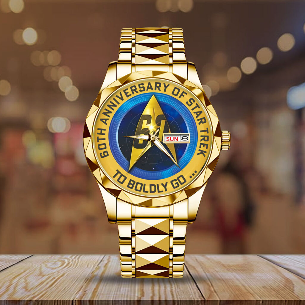 Star Trek 60th Anniversary Alloy Luxury Quartz Watch - TMTHU1675
