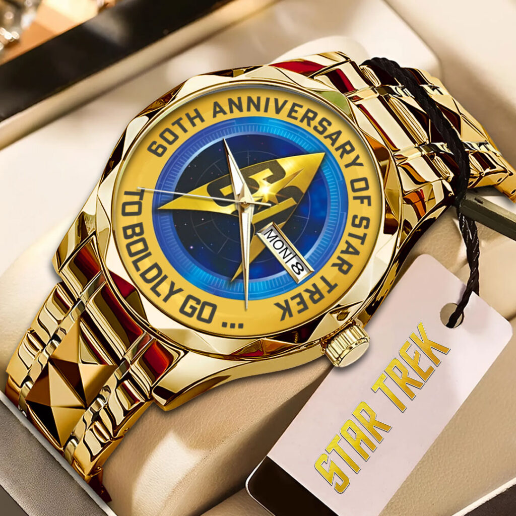 Star Trek 60th Anniversary Alloy Luxury Quartz Watch - TMTHU1675
