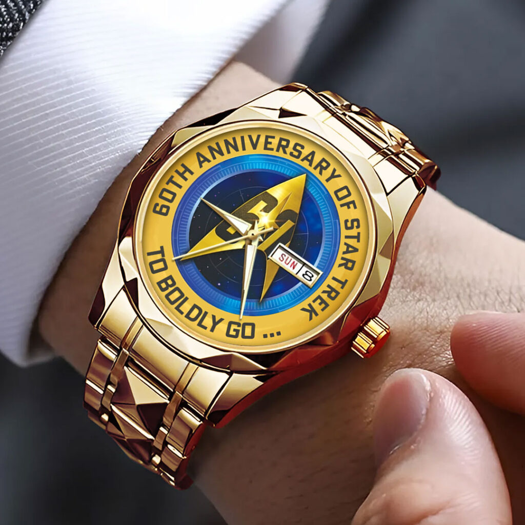Star Trek 60th Anniversary Alloy Luxury Quartz Watch - TMTHU1675