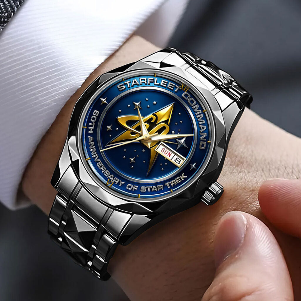 Star Trek 60th Anniversary 2026 Alloy Luxury Quartz Watch - TMTHU1342