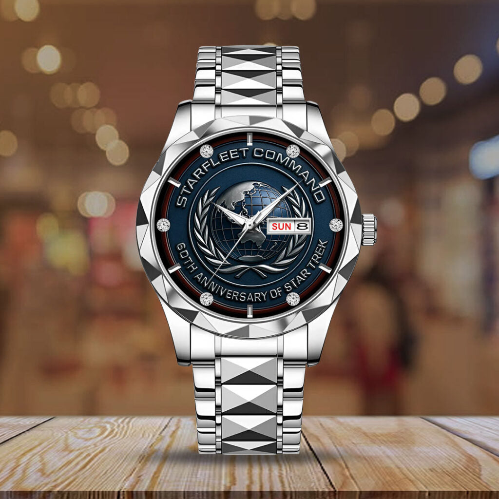Star Trek 60th Anniversary 2026 Alloy Luxury Quartz Watch - TMTHU687