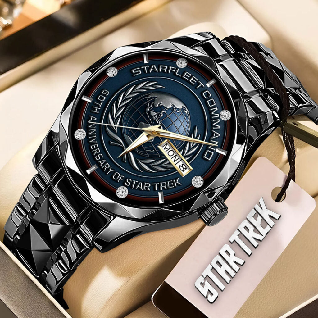 Star Trek 60th Anniversary 2026 Alloy Luxury Quartz Watch - TMTHU687