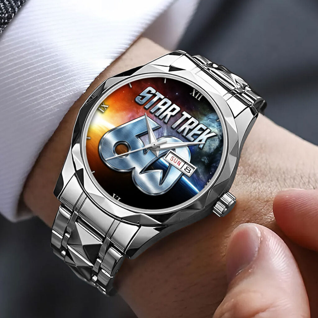 Star Trek 60th Anniversary Alloy Luxury Quartz Watch - TMTHU987