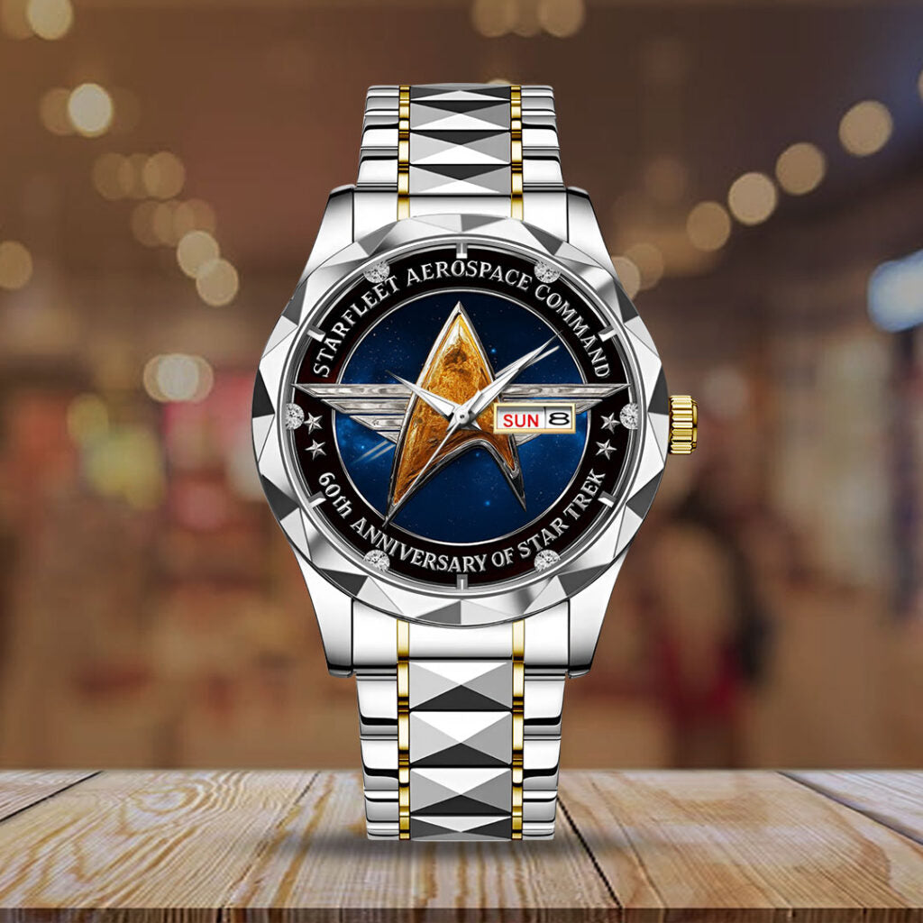 Star Trek 60th Anniversary Alloy Luxury Quartz Watch - TMTHU685