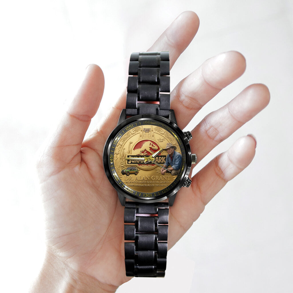 Sam Neill Black Stainless Steel Watch - TANTN24312